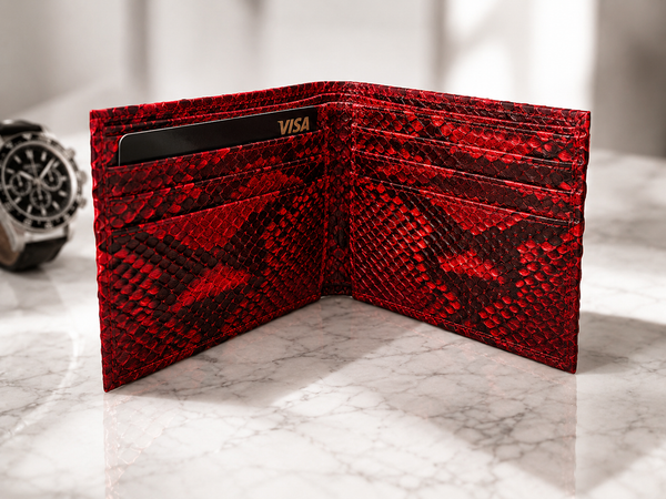 red Premium Leather Wallet