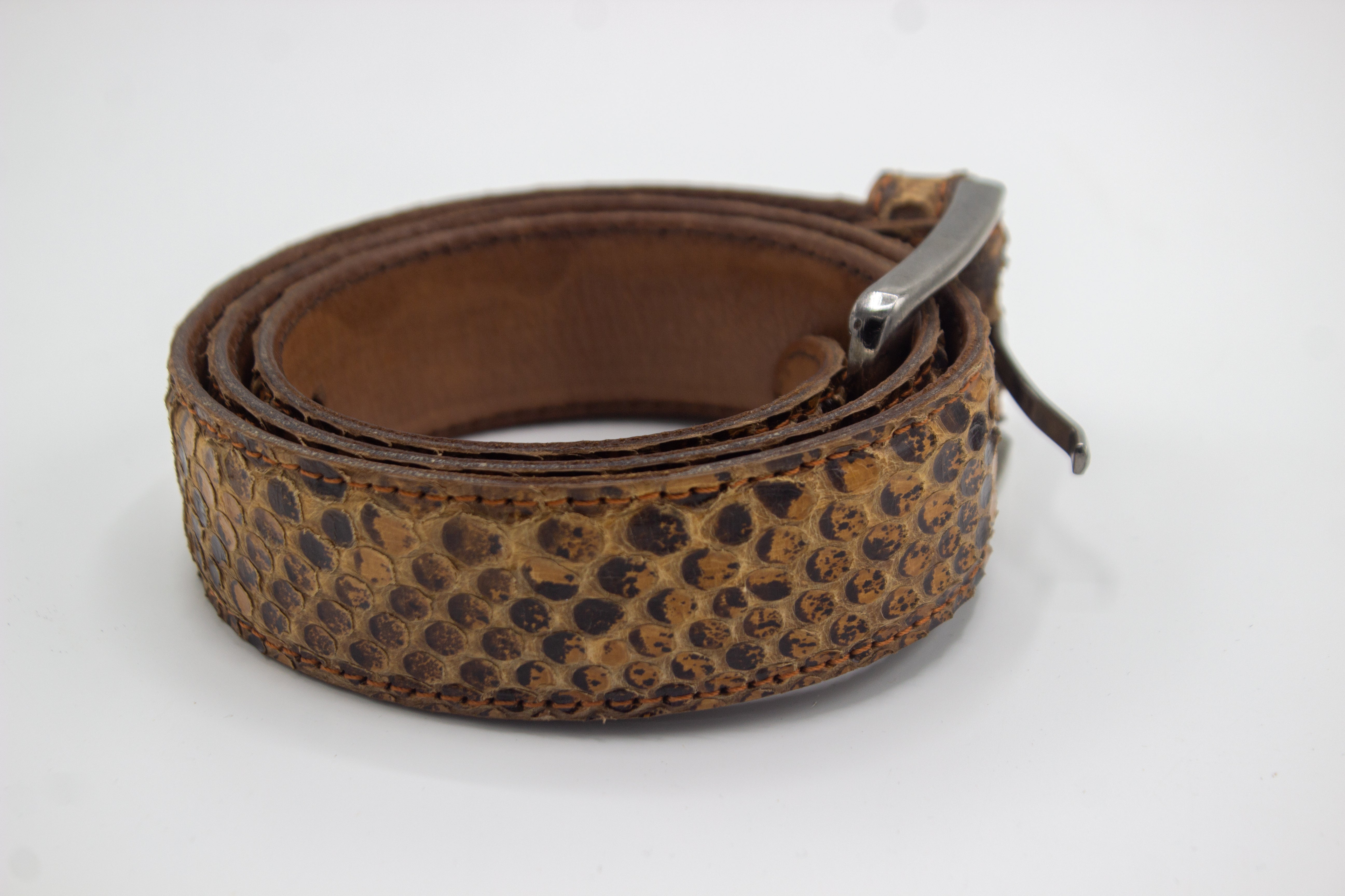 SNAKE SKIN BELT
