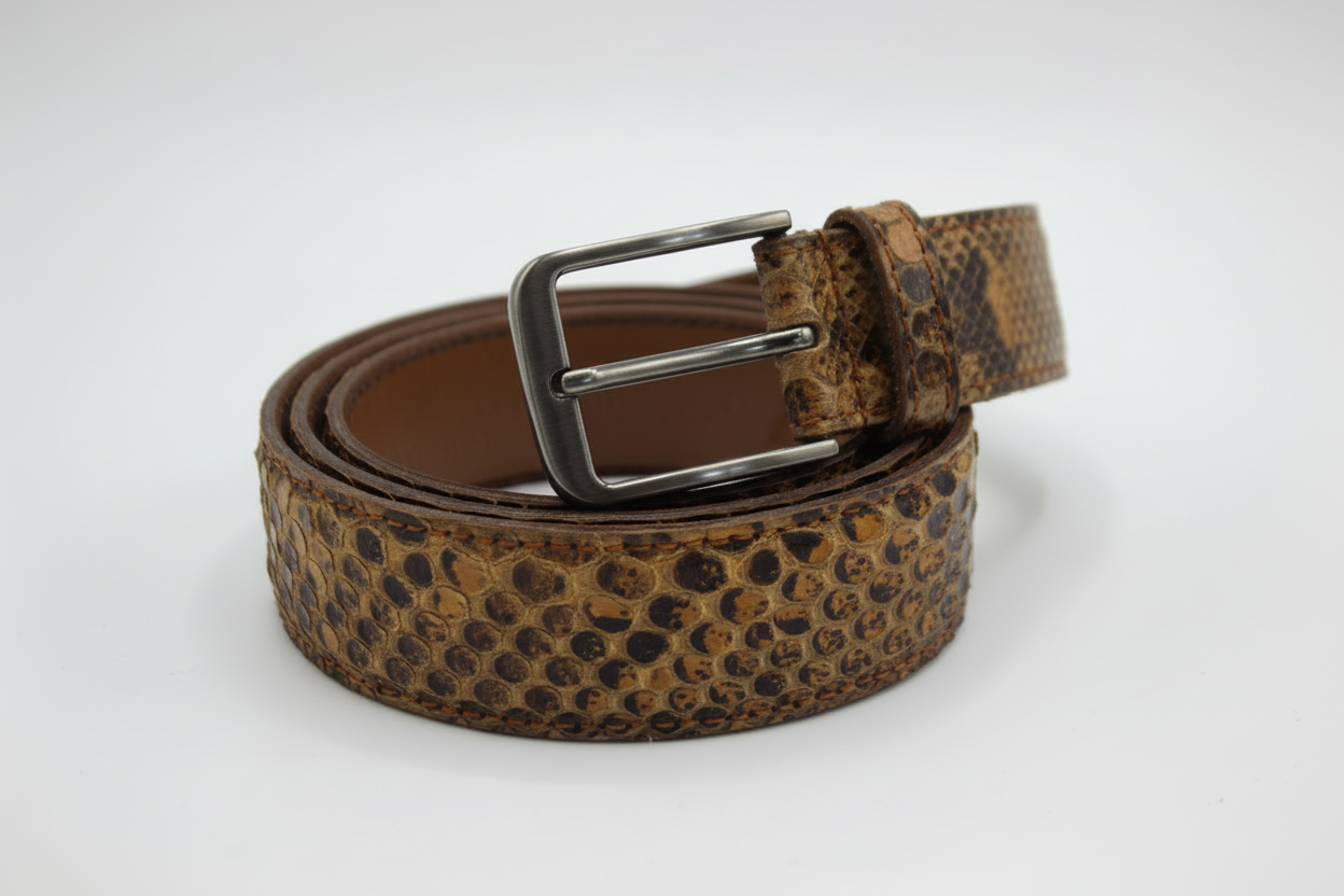 SNAKE SKIN BELT