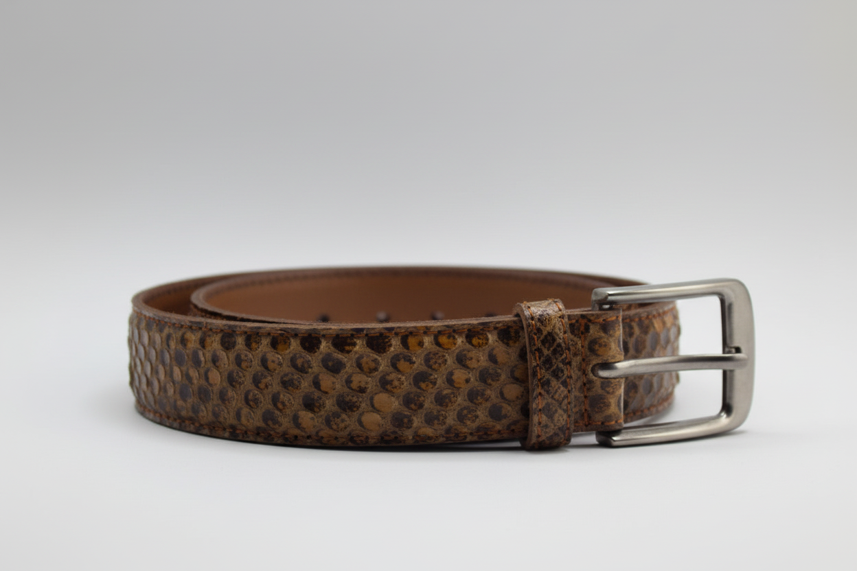 SNAKE SKIN BELT