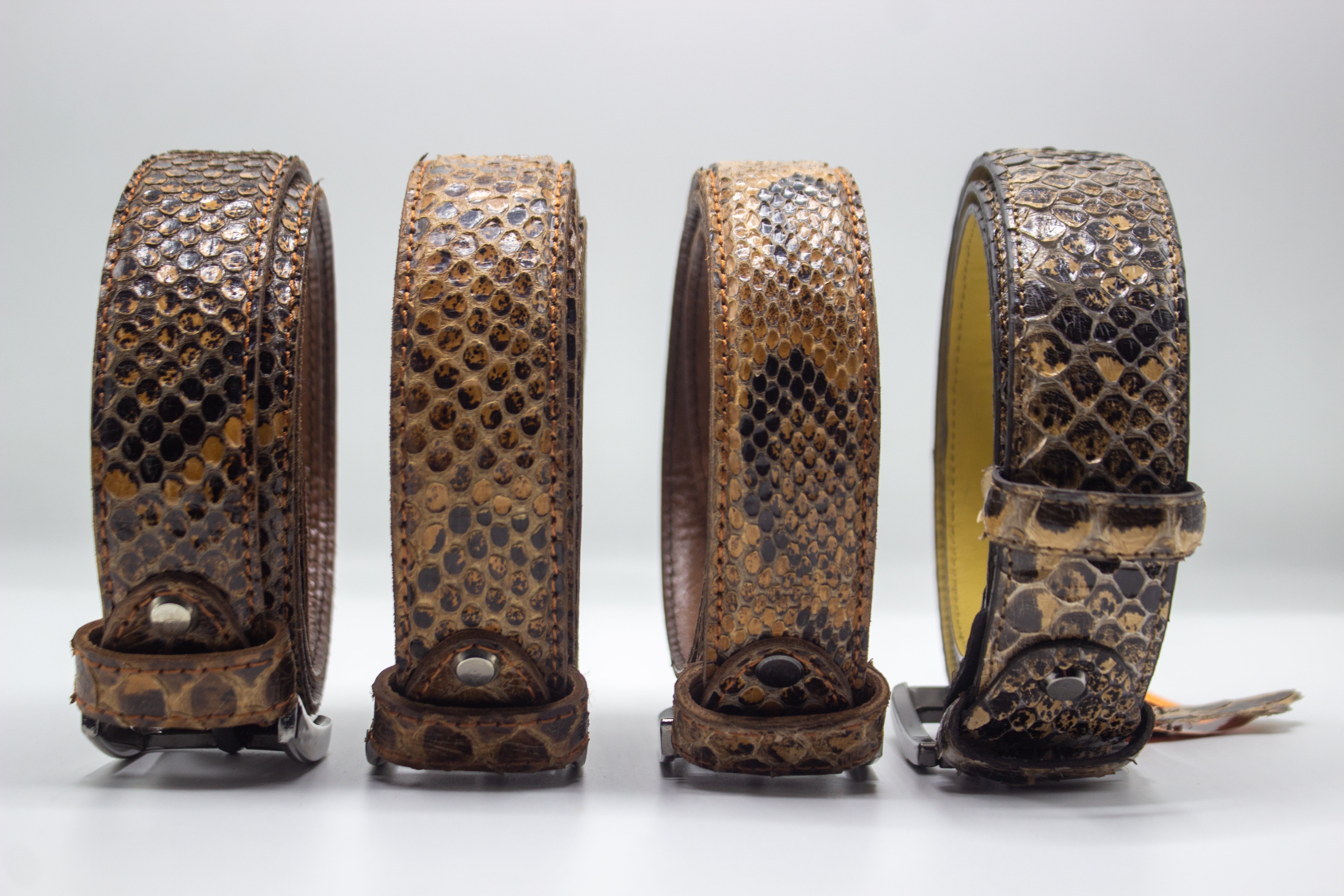 SNAKE SKIN BELT