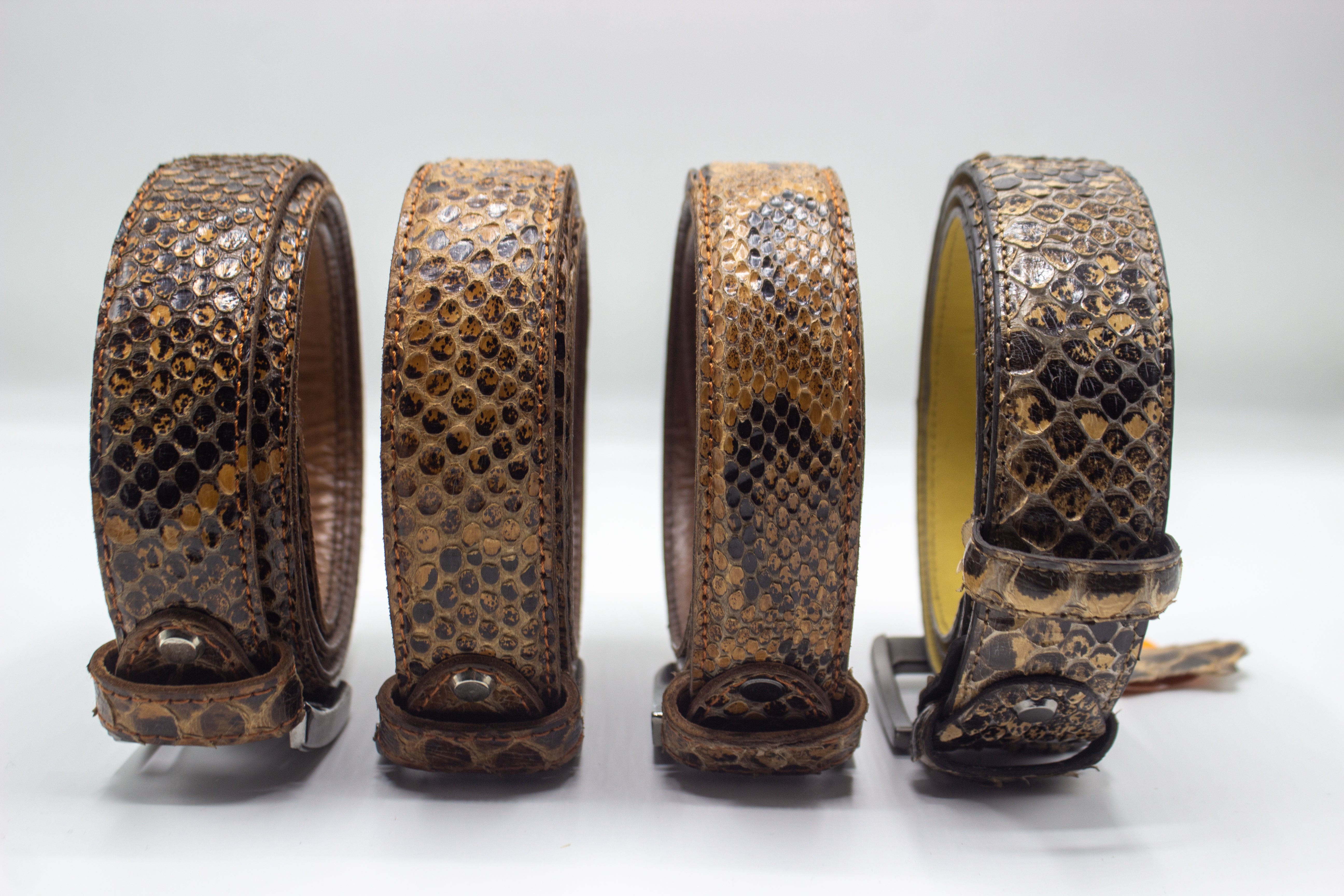 SNAKE SKIN BELT