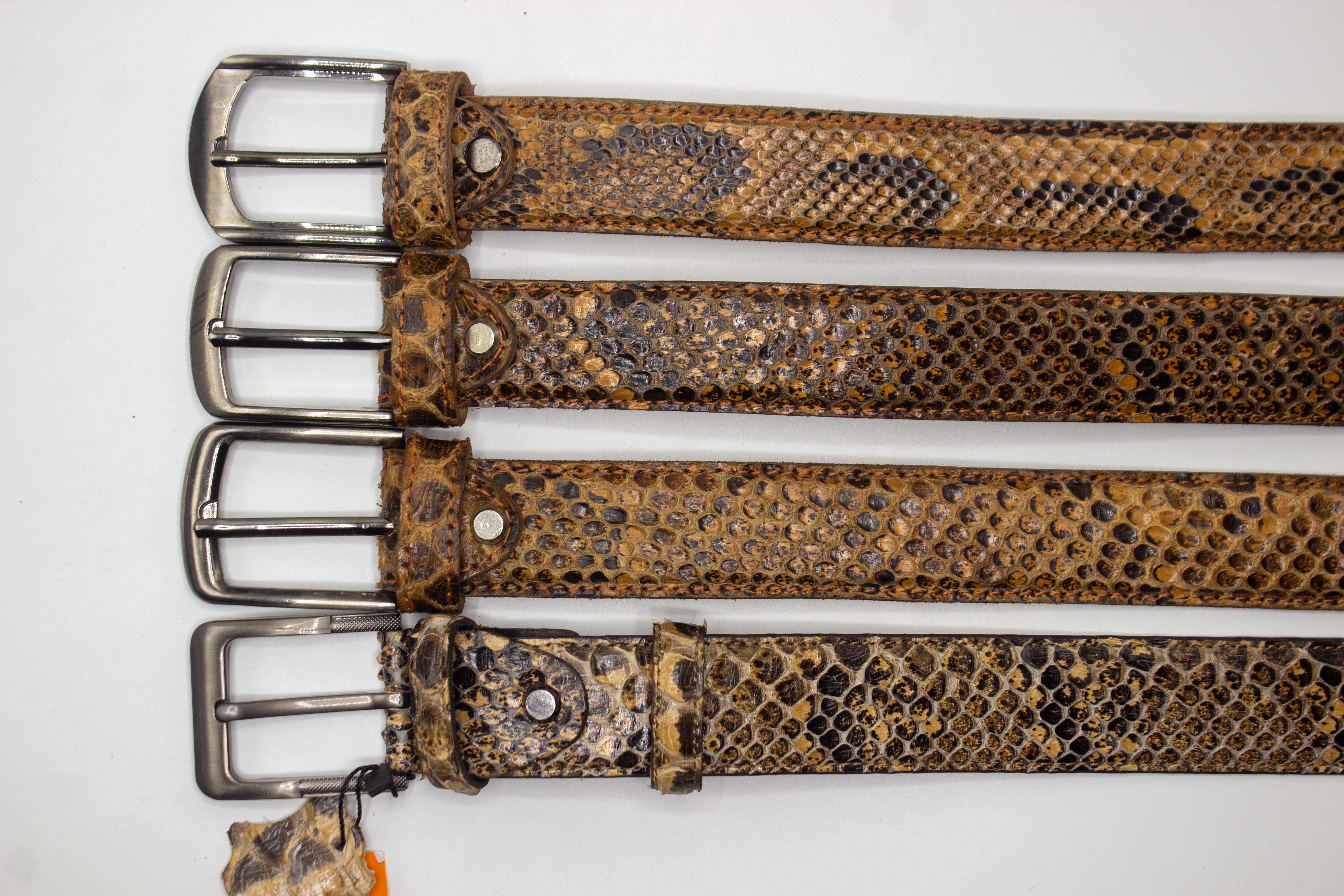 SNAKE SKIN BELT
