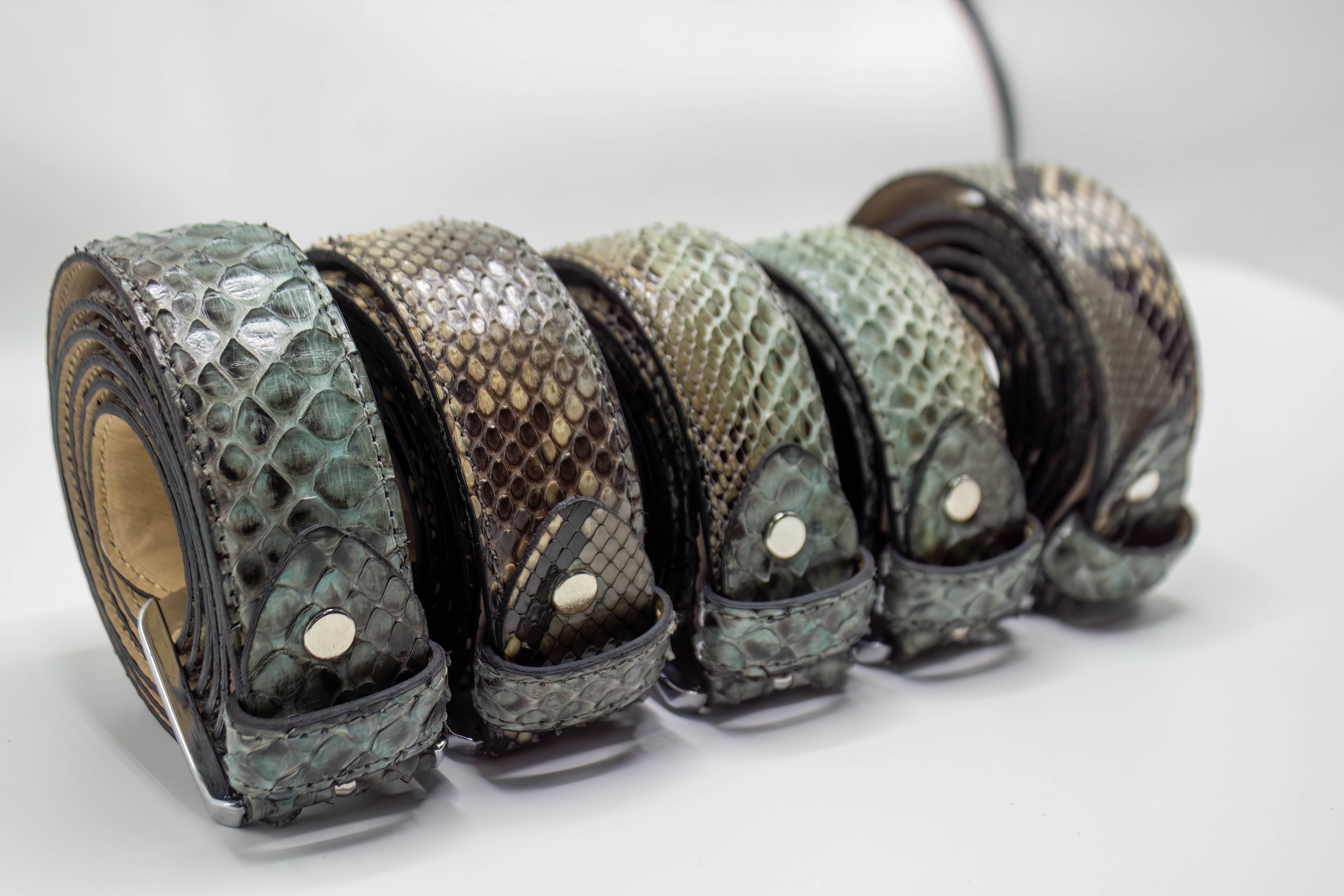 SNAKE SKIN BELT