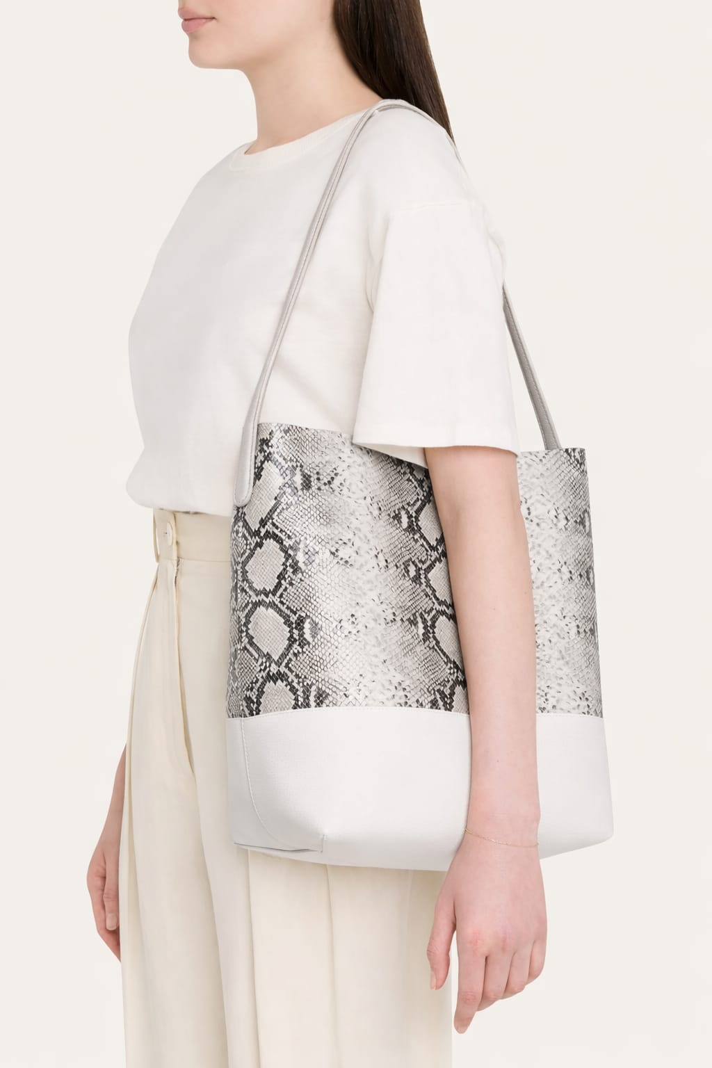 RIVIERA PYTHON TOTE