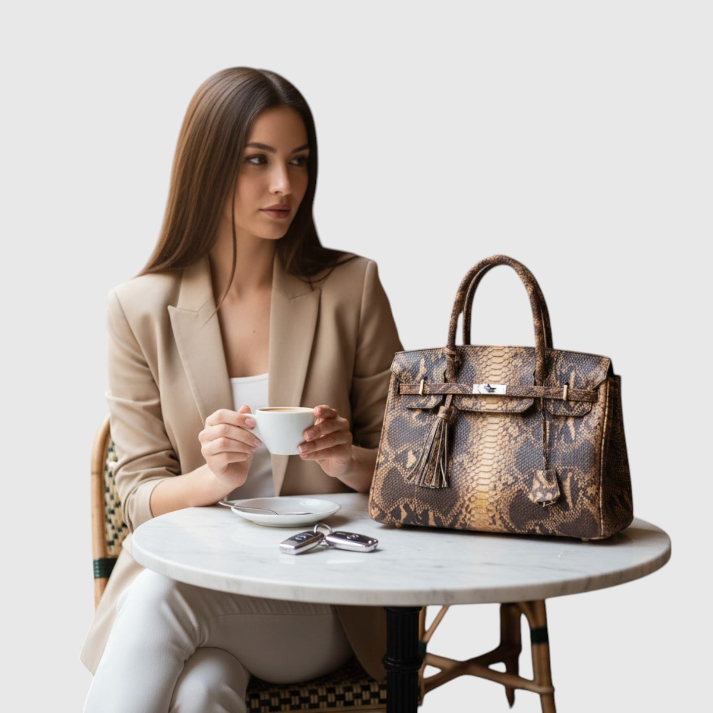 H BIRKIN LEDER