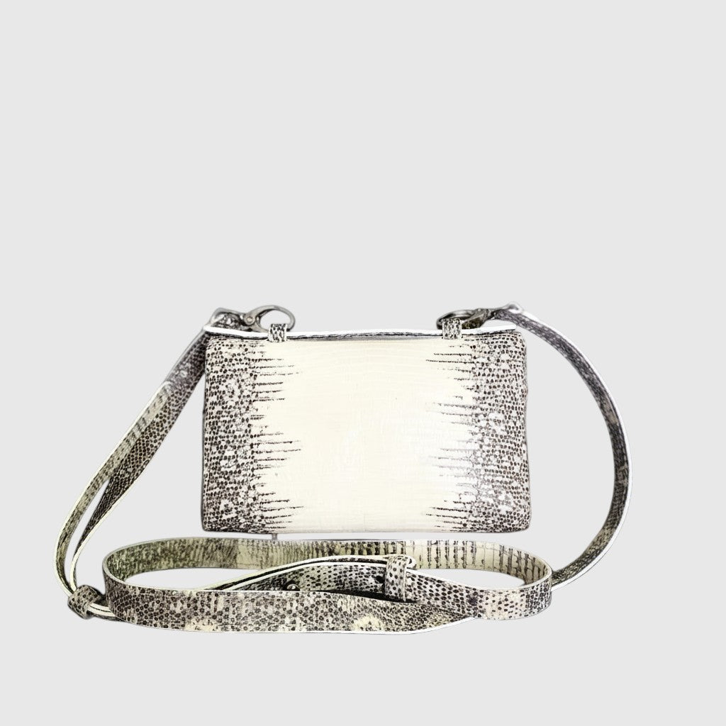Tasche aus echtem Eidechsenleder