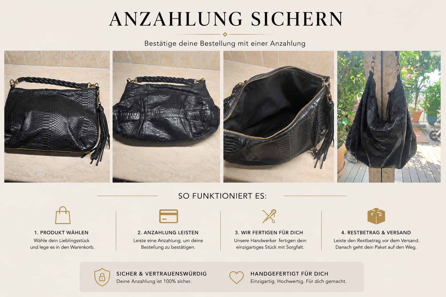 advance python leather
