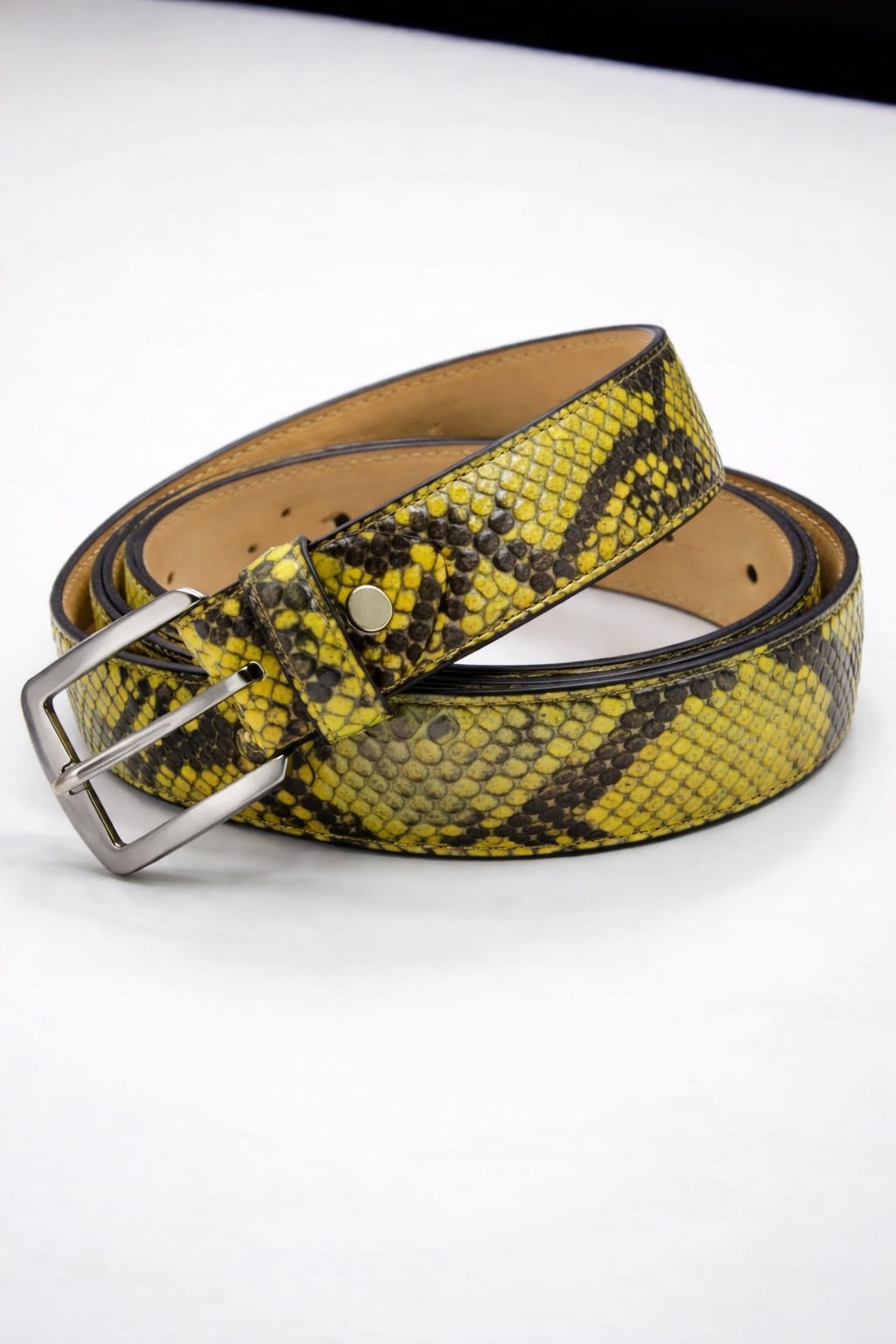 SNAKE SKIN BELT