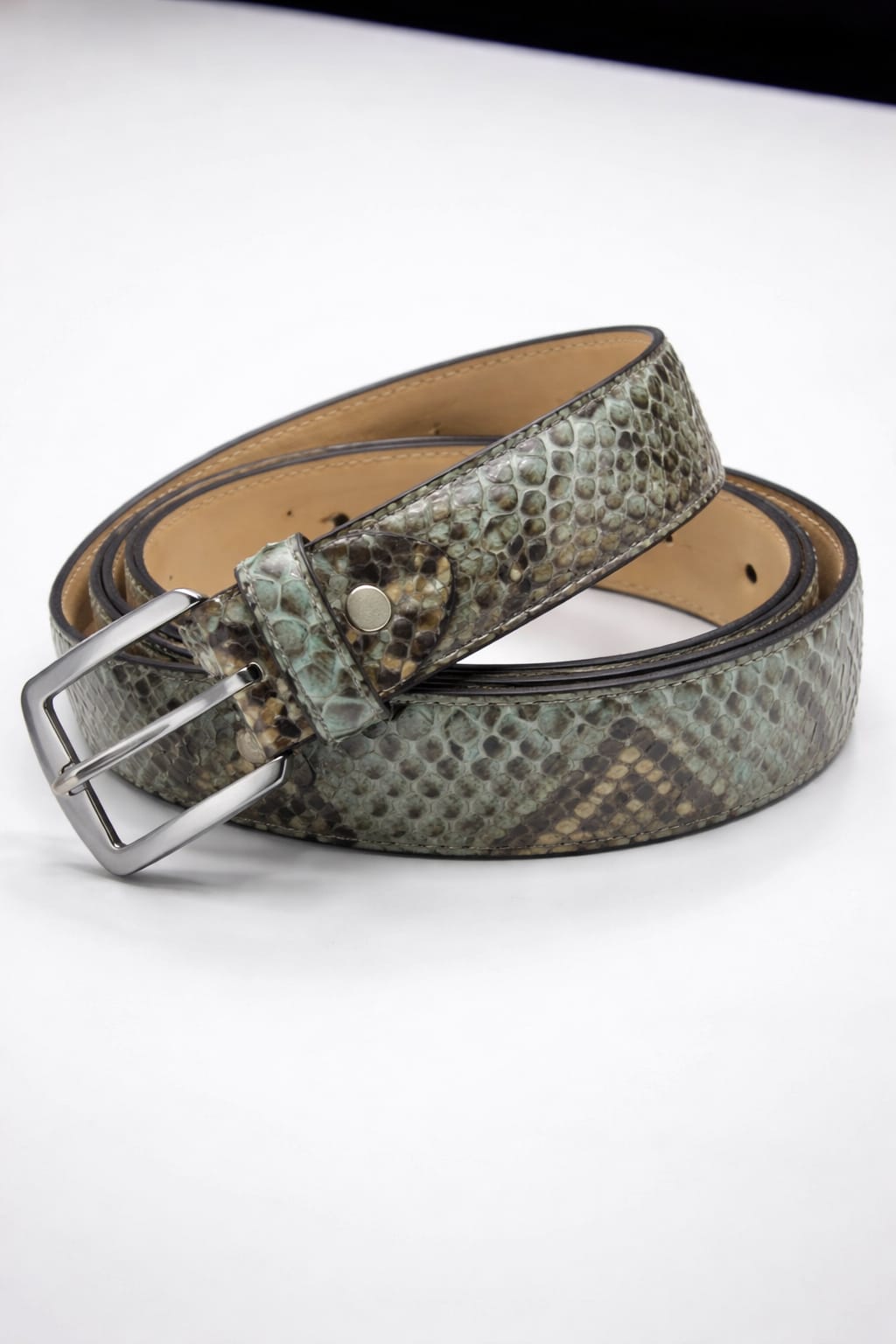 SNAKE SKIN BELT
