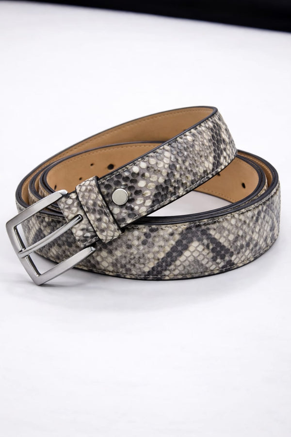 SNAKE SKIN BELT