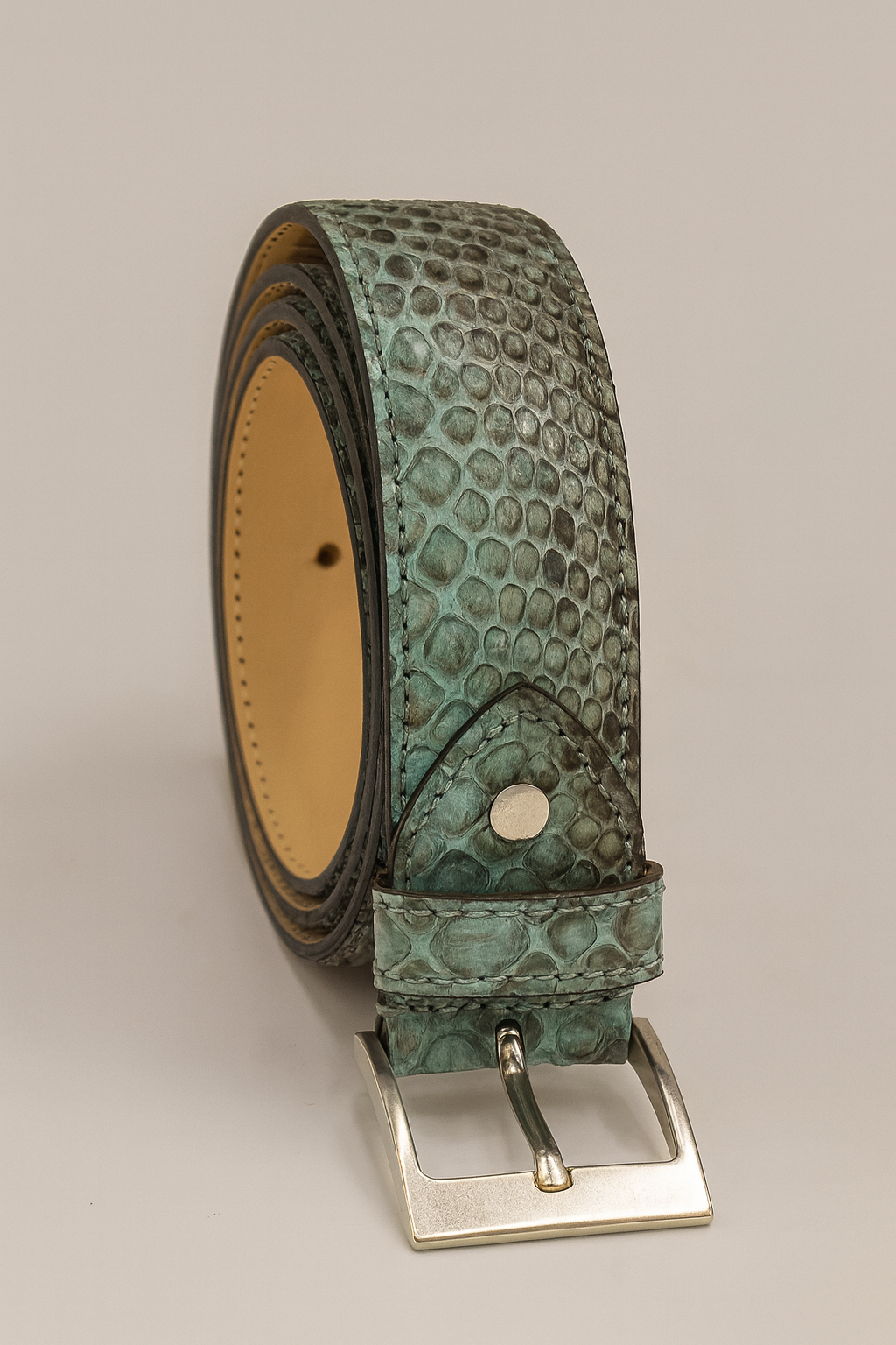 SNAKE SKIN BELT