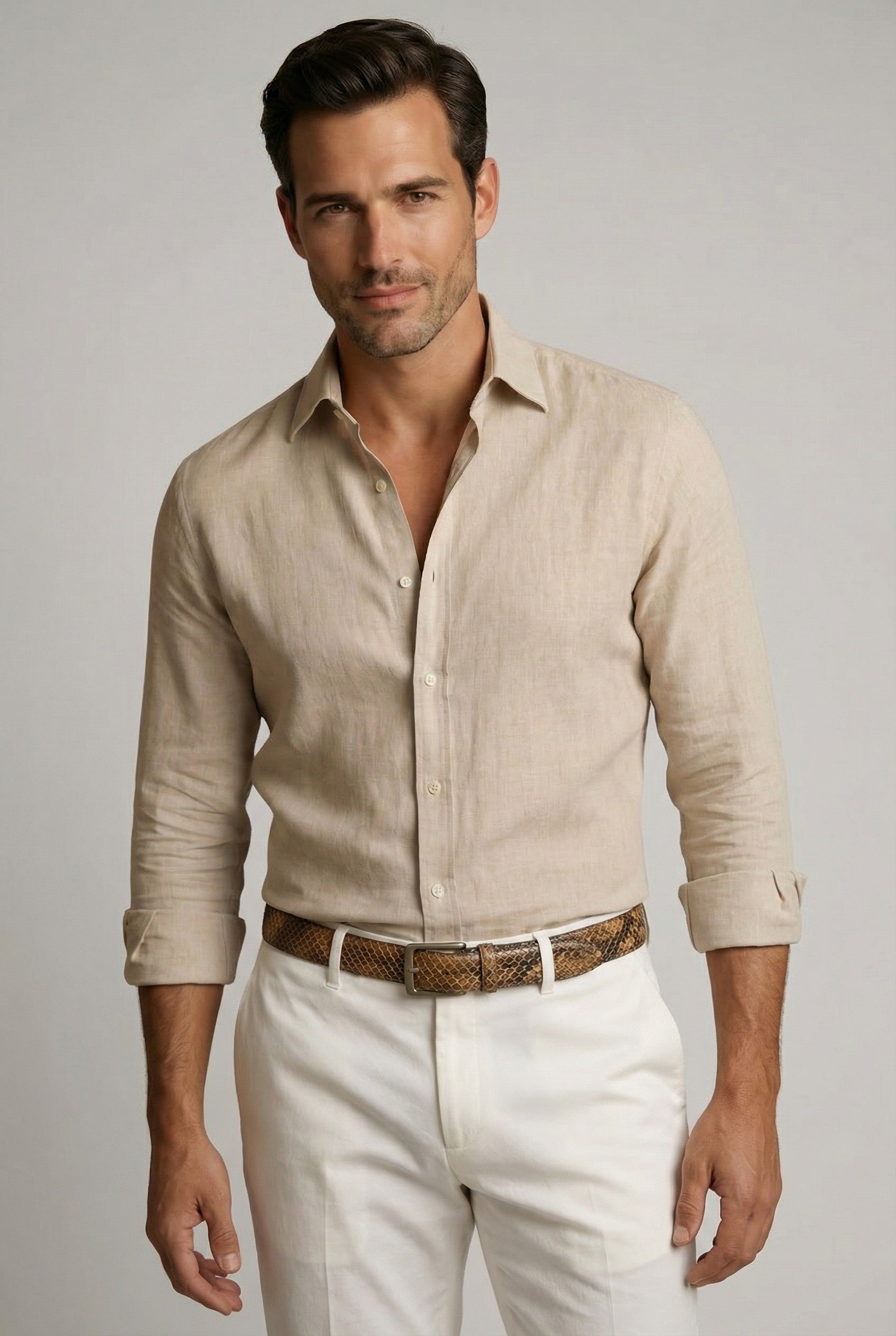 SNAKE SKIN BELT