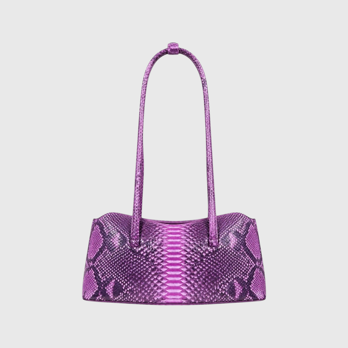 Purple Python Signature Tote detail